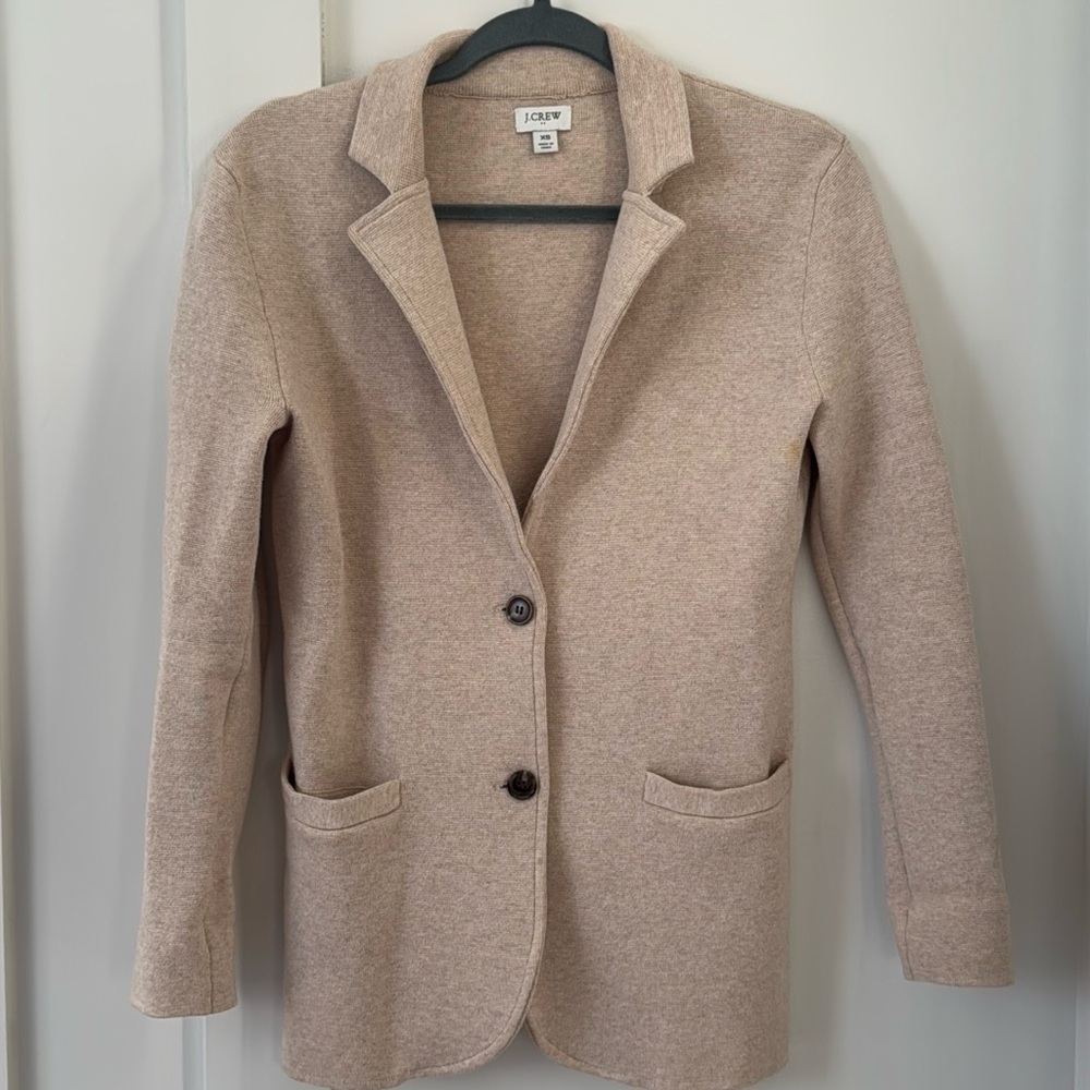 J Crew Two-button sweater blazer Size XS - Picture 2 of 6